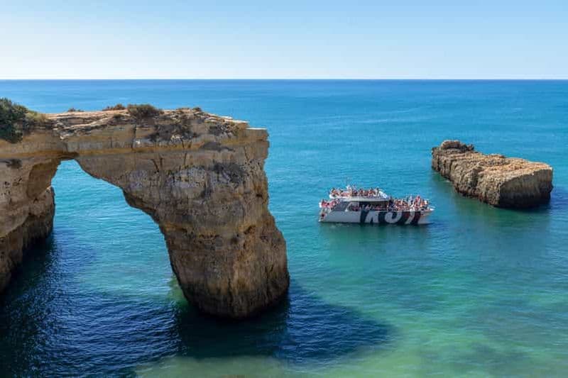 Billet Excursion en bateau de 3 heures dans les grottes et le littoral de l'Algarve
