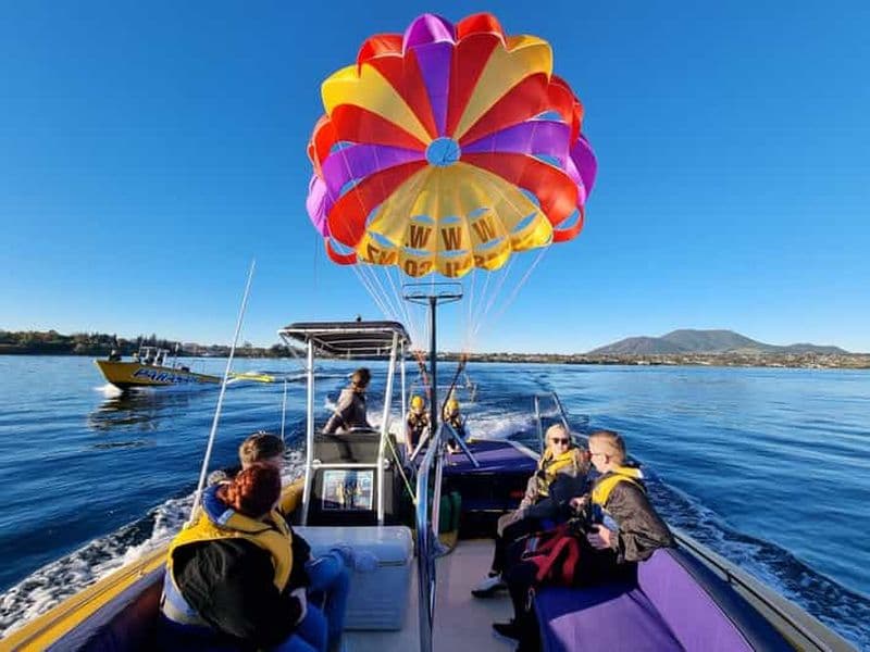 Billet Taupo : vols en parachute ascensionnel en solo, en tandem ou en trio
