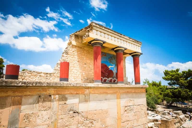 Billet Visite d'une jounée du palais de Knossos et d'Héraklion au départ de Rethymno Areas