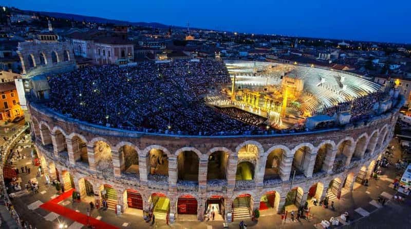Billet Vérone : Billets pour l'opéra à l'Arena di Verona