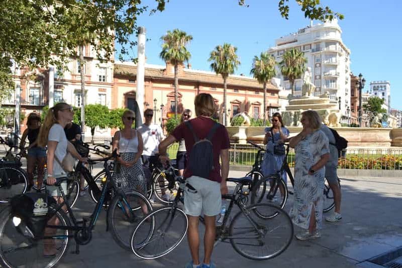 Billet Séville : Visite guidée en vélo électrique