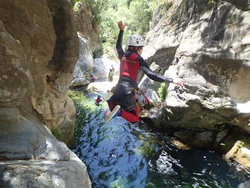 Billet Depuis Yunquera : Tour de canyoning dans le canyon de Zarzalones