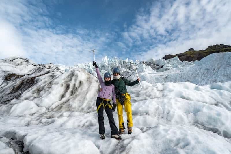 Billet Skaftafell : randonnée sur le glacier de glace bleue de Vatnajökull