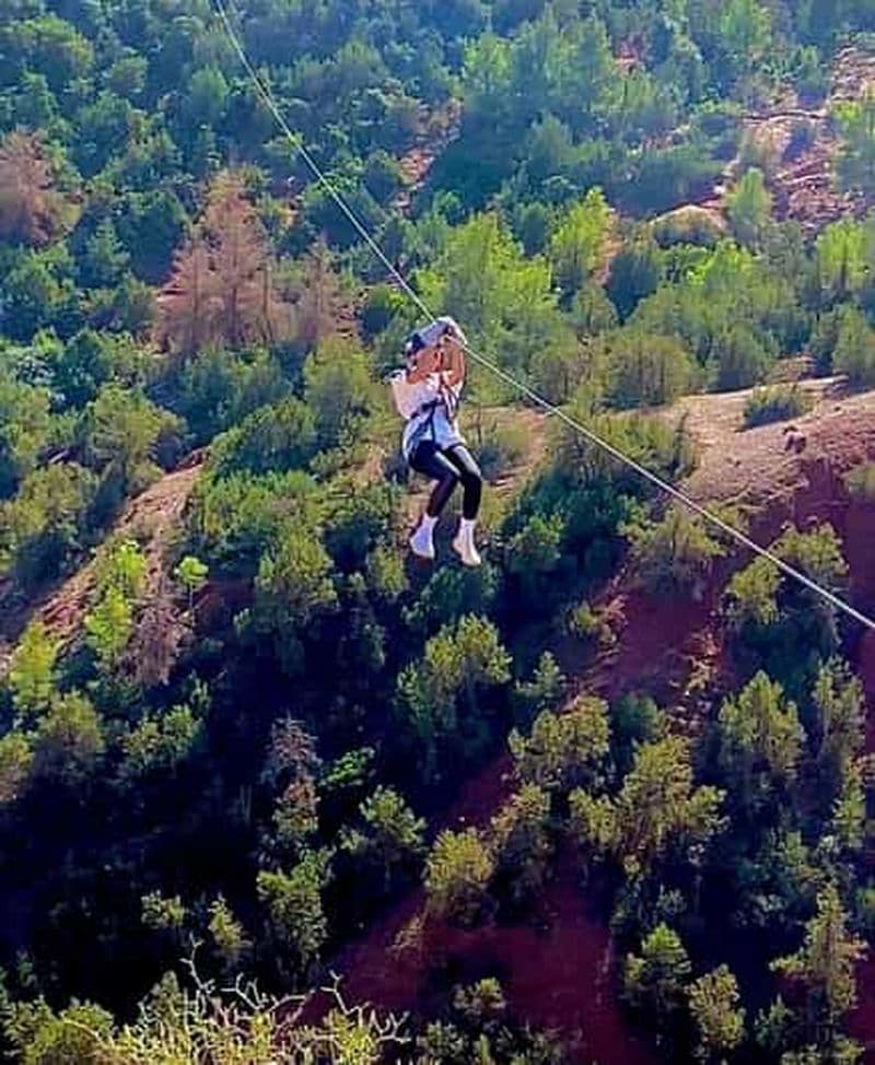 Billet Aventures en zipline et à dos de chameau à Marrakech