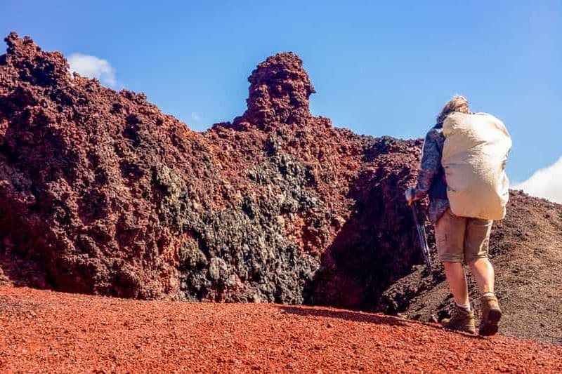 Billet Réunion: Randonnée hors sentier du volcan Piton de la Fournaise