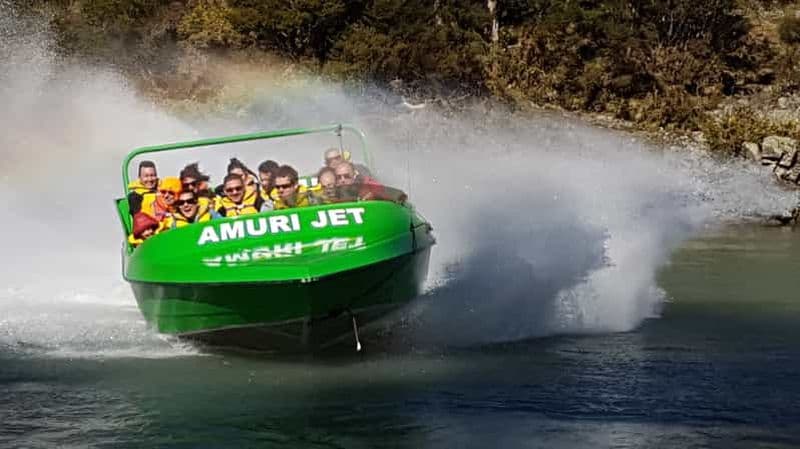 Billet Hanmer Springs : tour en jet boat sur la rivière