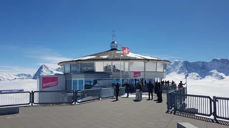 Billet Excursion privée d'une journée au mont Schilthorn et à Mürren au départ d'Interlaken