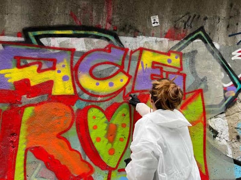 Billet Sarajevo : atelier de graffiti sur le mont Trebević