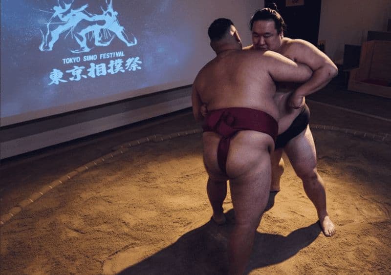 Billet Tokyo Ginza : spectacle de sumo riche en expériences et photos souvenirs