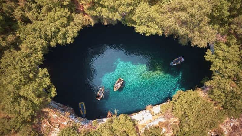 Billet Céphalonie : Dégustation de vins, Melissani, Drogarati & Fiscardo