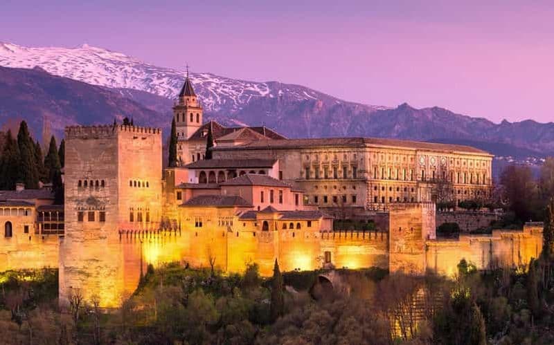 Billet Visite privée de l'Alhambra depuis Malaga et ses environs