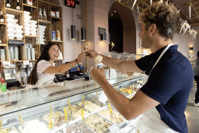 Billet Fabrication de glaces à Rome pour les amateurs de gelato