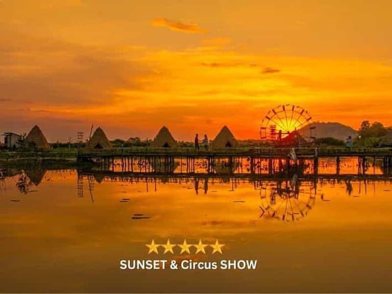 Billet Siem Reap : coucher de soleil, dîner et spectacle de cirque avec prise en charge