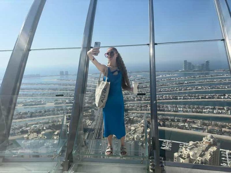 Billet Dubaï : Vol en gyrocoptère et entrée à l'observatoire de The Palm