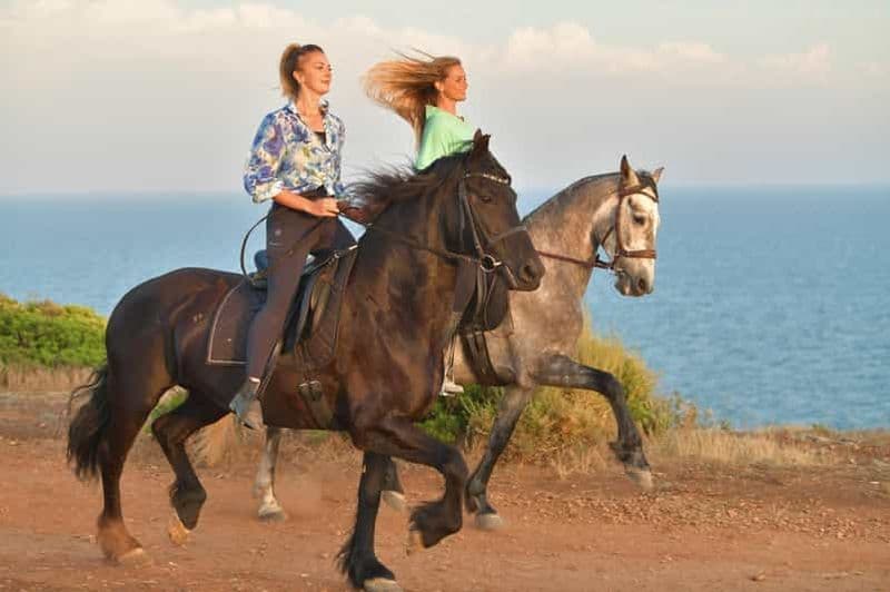 Billet Équitation à flanc de falaise en Algarve