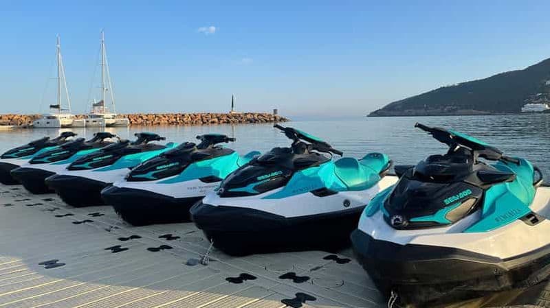 Billet Ibiza : Visite privée en jet ski avec instructeur - Santa Eulalia