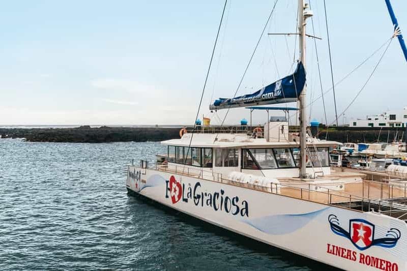 Billet La Graciosa : Croisière sur l'île avec déjeuner et activités nautiques