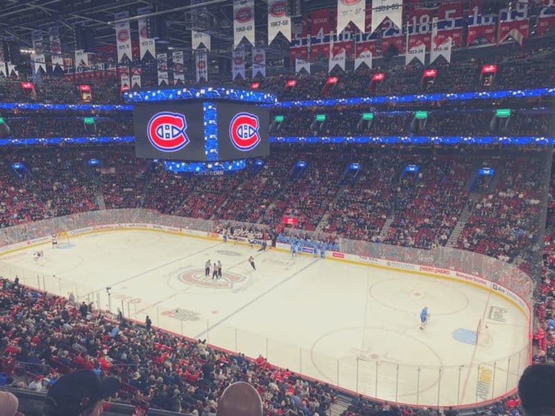 Billet Centre Bell : Billet pour un match de hockey sur glace des Canadiens de Montréal