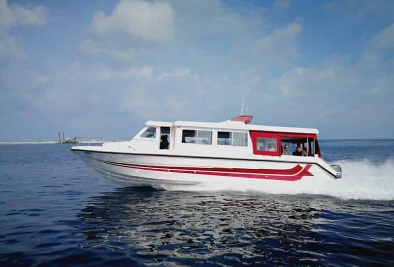 Billet Transfert en bateau rapide entre l'aéroport et Maafushi