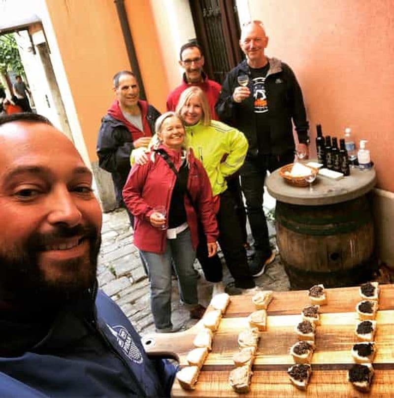 Billet Piran : visite à pied avec dégustation de vins et de produits locaux