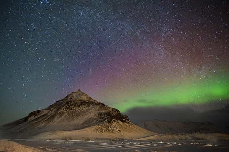 Billet 1 semaine de stage de photographie de luxe sur les aurores boréales en Islande