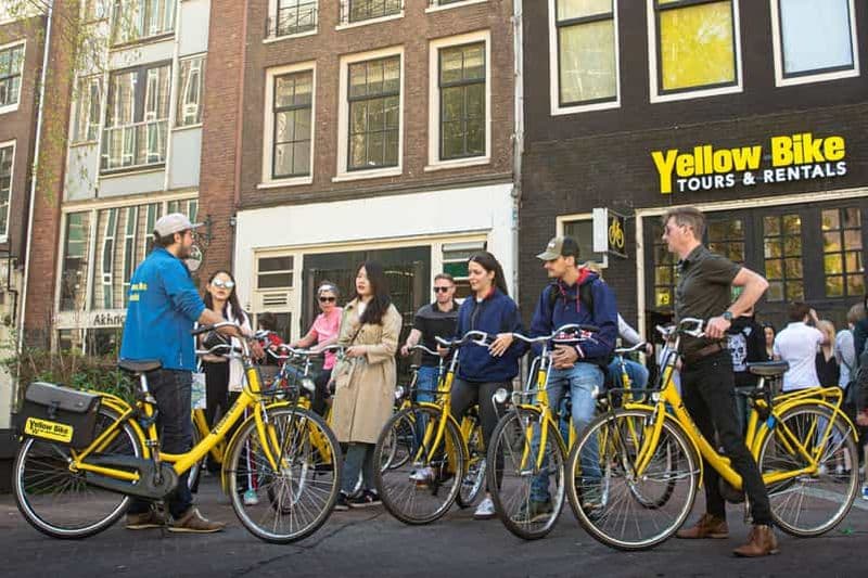 Billet Amsterdam : visite guidée à vélo des temps forts de la ville
