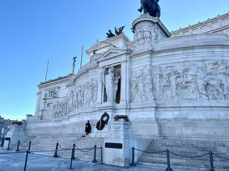 Billet Rome : Visite du monument de Victor Emmanuel avec option ascenseur