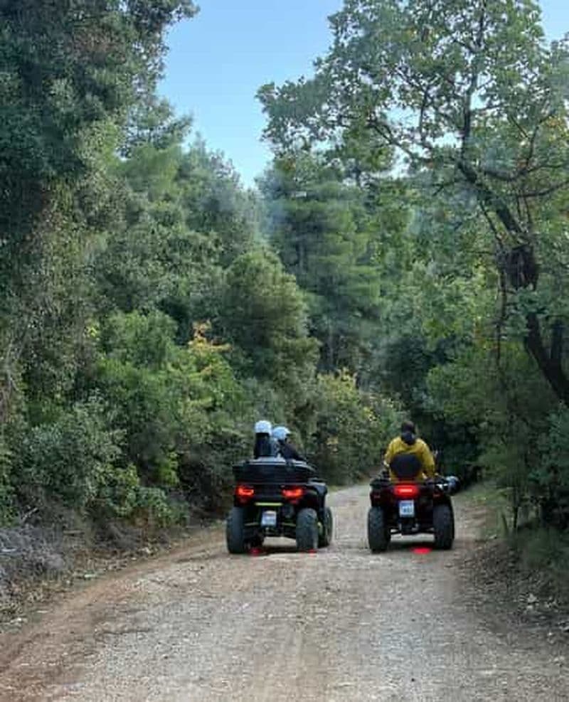 Billet Aventure sur le mont Parnitha en quad 650 cm³