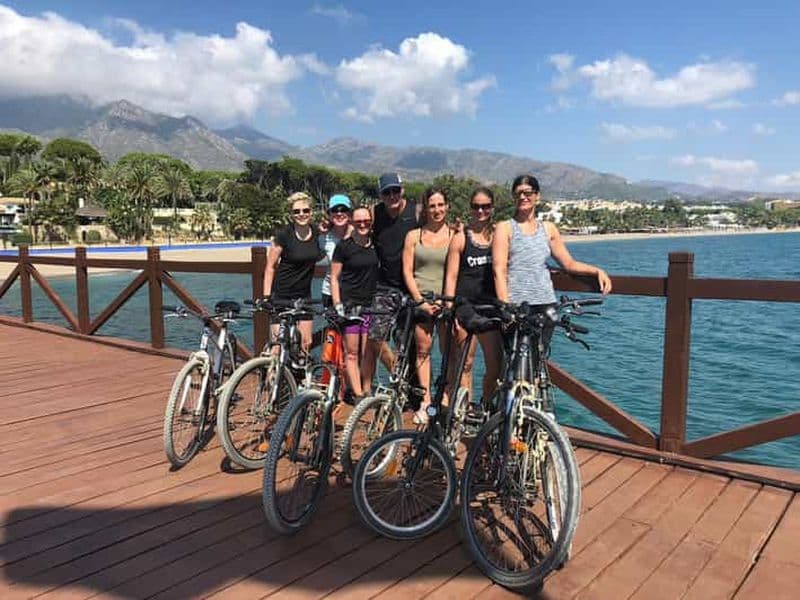 Billet Depuis Marbella : Visite guidée à vélo à Puerto Banús