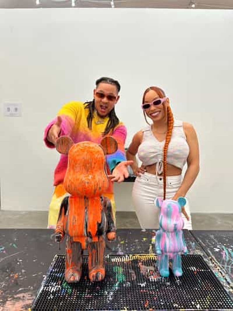 Billet New York : Atelier privé de peinture fluide sur ours