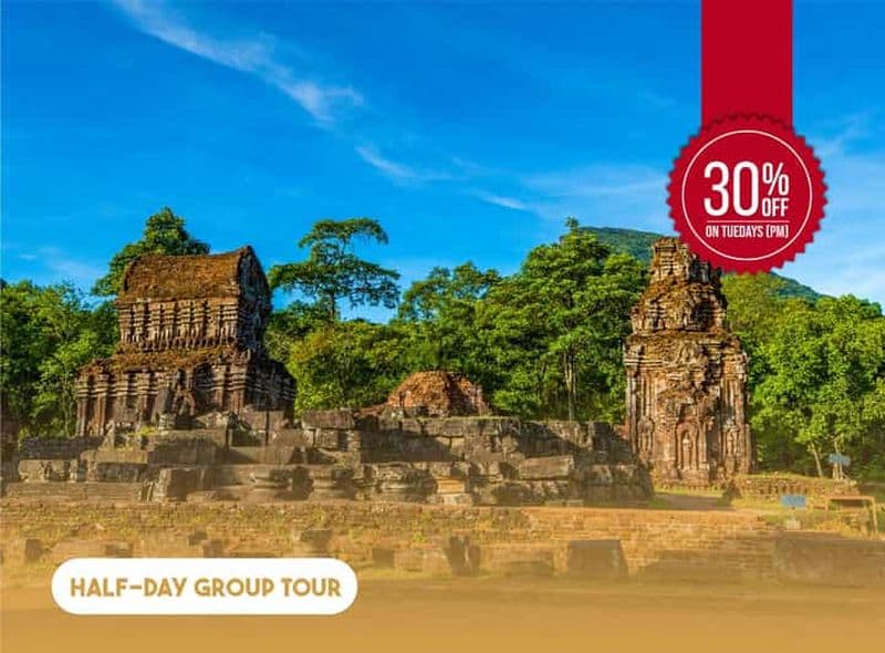Billet Hội An : excursion d'une demi-journée au sanctuaire de Mỹ Sơn