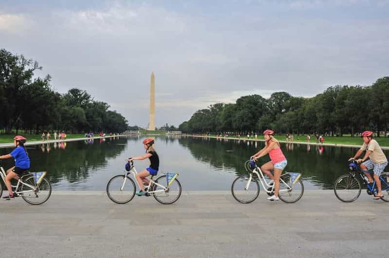 Billet Washington DC : Circuit à vélo des monuments et mémoriaux