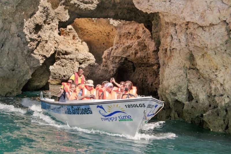 Billet Lagos : visite guidée en bateau des formations rocheuses de Ponta da Piedade