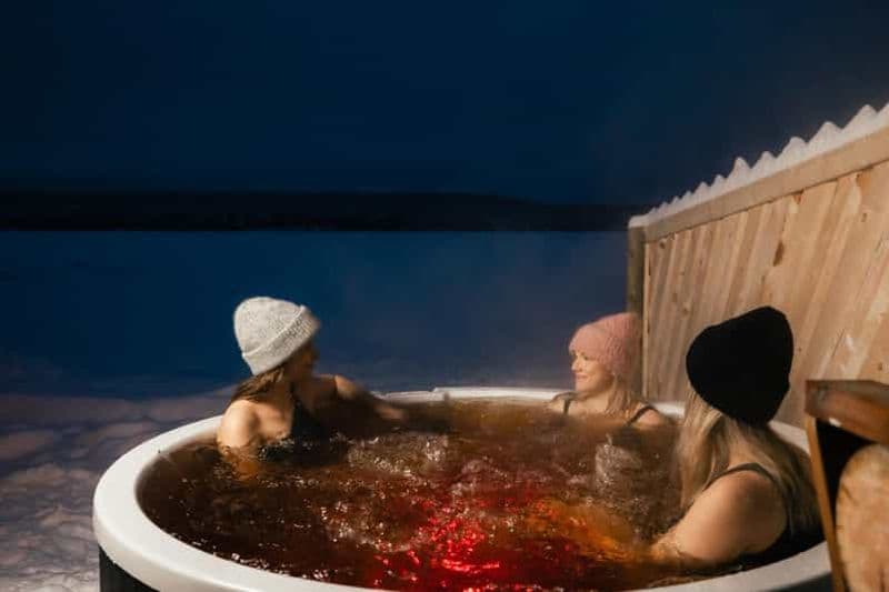 Billet Rovaniemi : baignade en eau glacée, jacuzzi privé et sauna