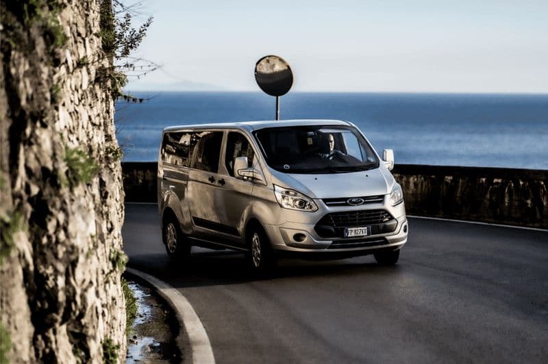 Billet Naples : Transfert en navette partagée vers Positano