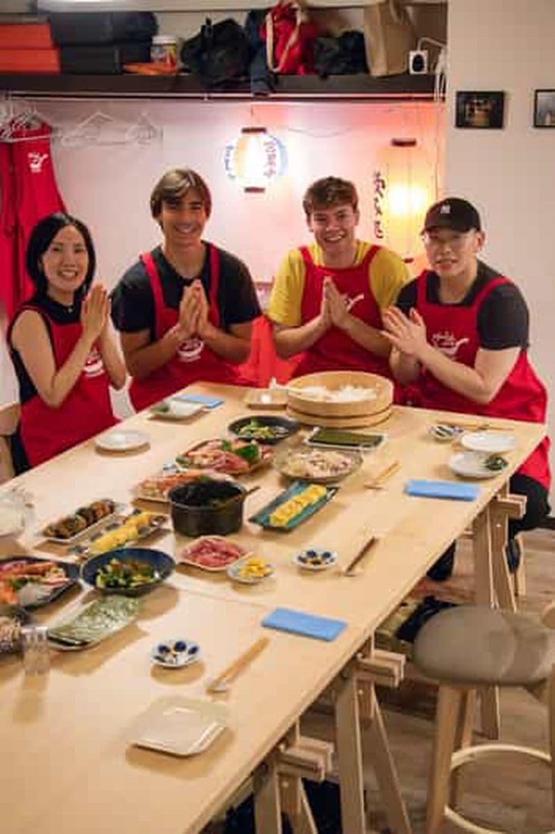 Billet Tokyo : Cours de cuisine de type Izakaya avec dégustation de saké