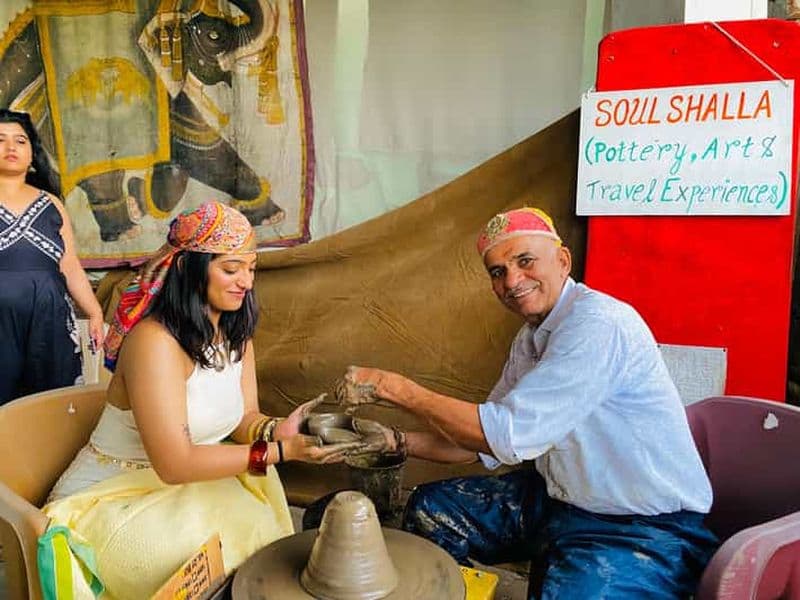 Billet Atelier de poterie authentique à Udaipur, Rajasthan