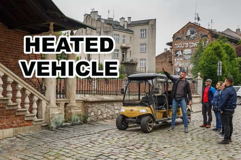Billet Cracovie : Visite touristique de la ville - Eco Buggy Golf Cart