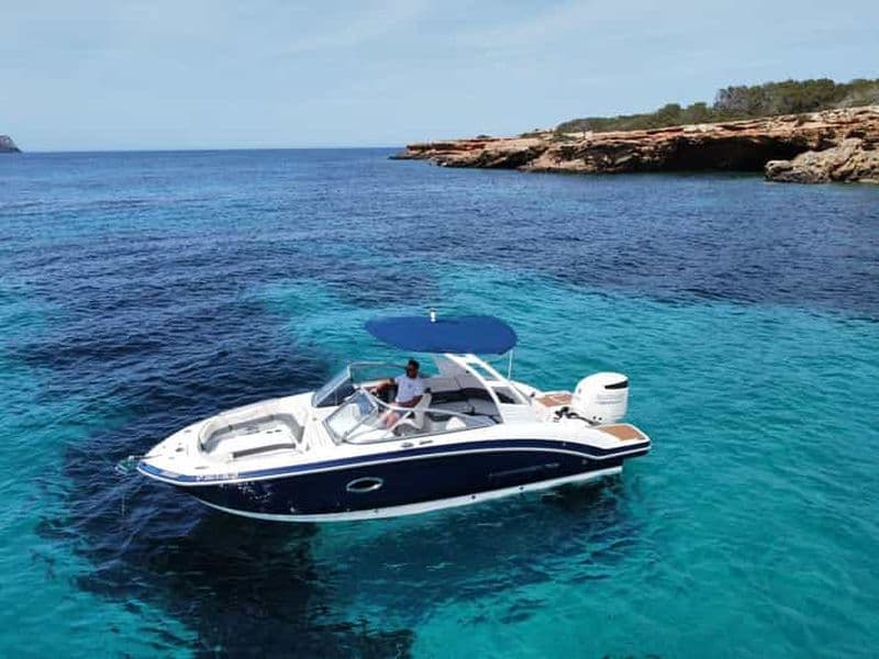 Billet Ibiza : tour privé en bateau avec visite de plusieurs plages et plongée avec tuba