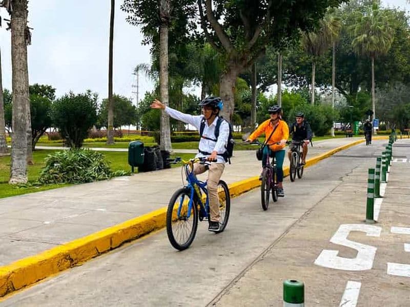 Billet Lima : visite guidée à vélo de Miraflores et Barranco