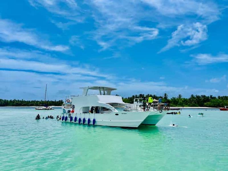 Billet Croisière privée en catamaran à Punta Cana, open bar et plongée avec tuba