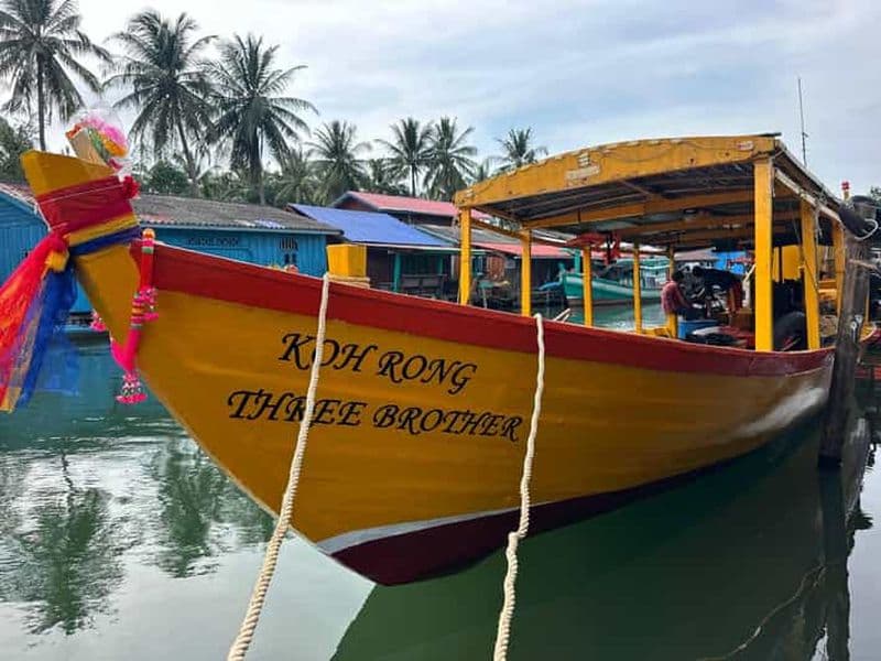 Billet Koh Rong : transfert en bateau lent de Koh Rong Sanloem
