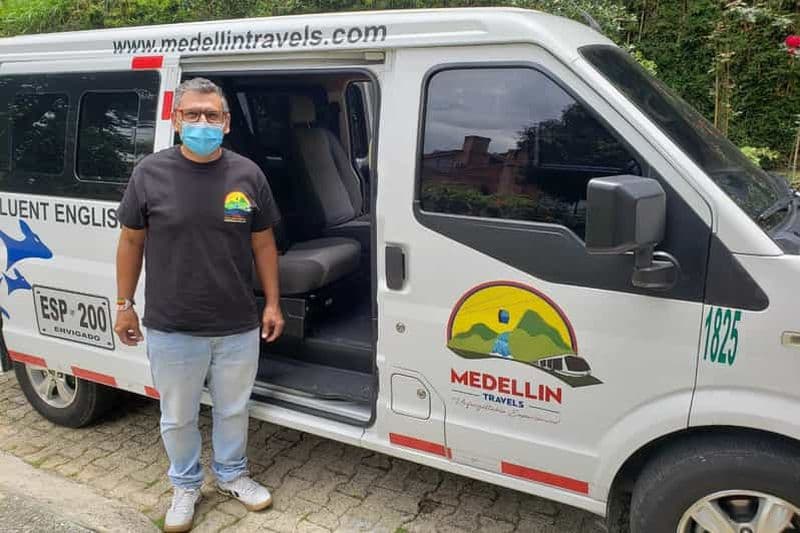 Billet Medellín : transfert simple aller de l'aéroport José María Córdova