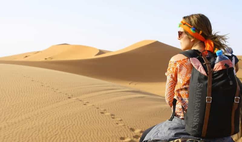 Billet Douz : Balade à dos de chameau dans le désert du Sahara avec transferts à l'hôtel