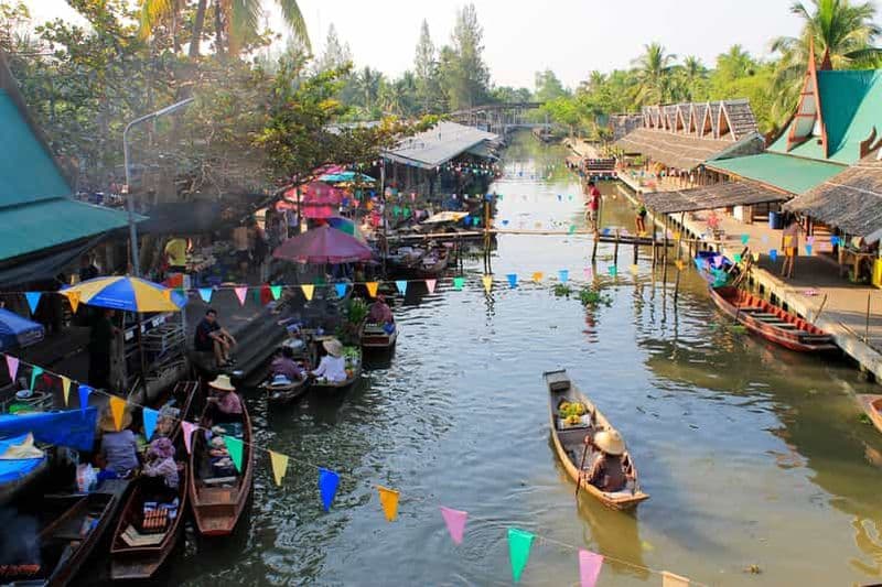 Billet Depuis Bangkok : Le marché flottant de Thaka