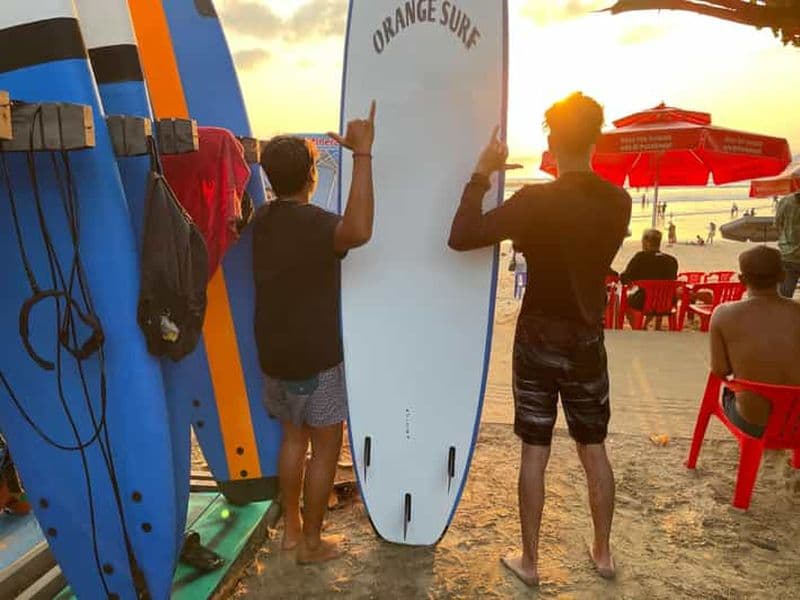 Billet Bali : Kuta Beach 2 heures de cours de surf avec moniteur
