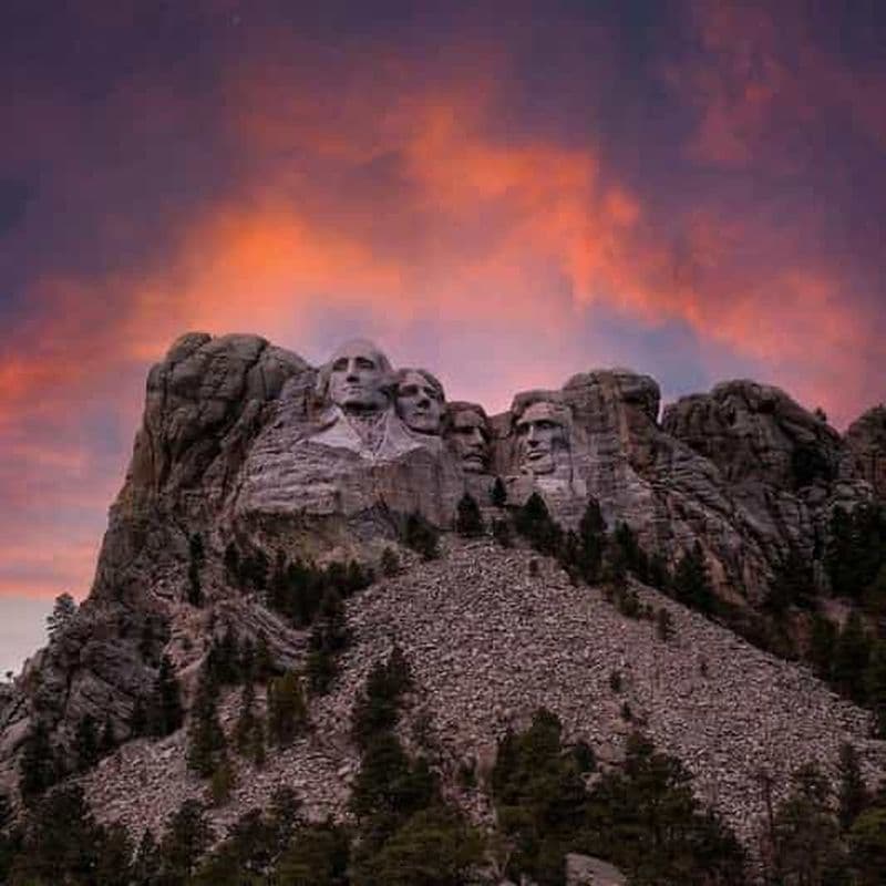 Billet Rapid City : visite hivernale du mont Rushmore