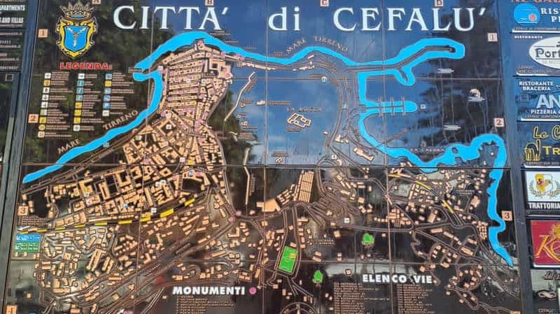 Billet Cefalù : visite de la vieille ville et théâtre