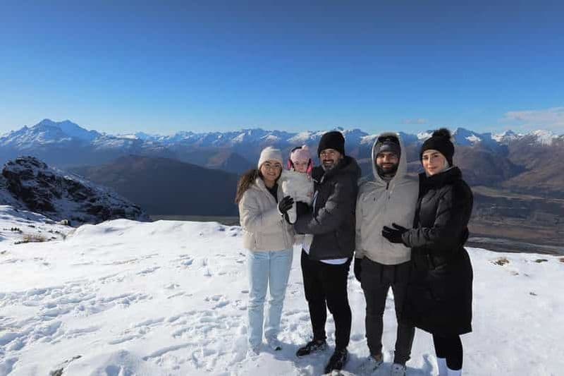 Billet Vol en hélicoptère au-dessus de Queenstown avec atterrissage dans la neige | 30 minutes