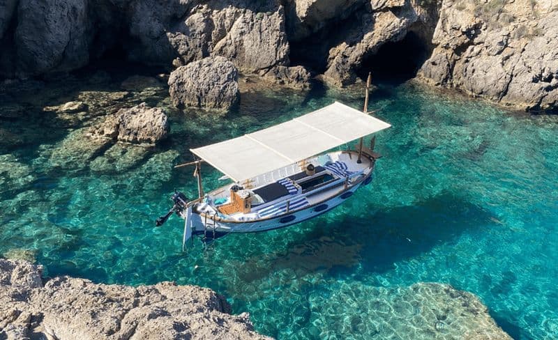 Billet Mallorca : Alcudia : Tour en bateau privé avec plongée en apnée